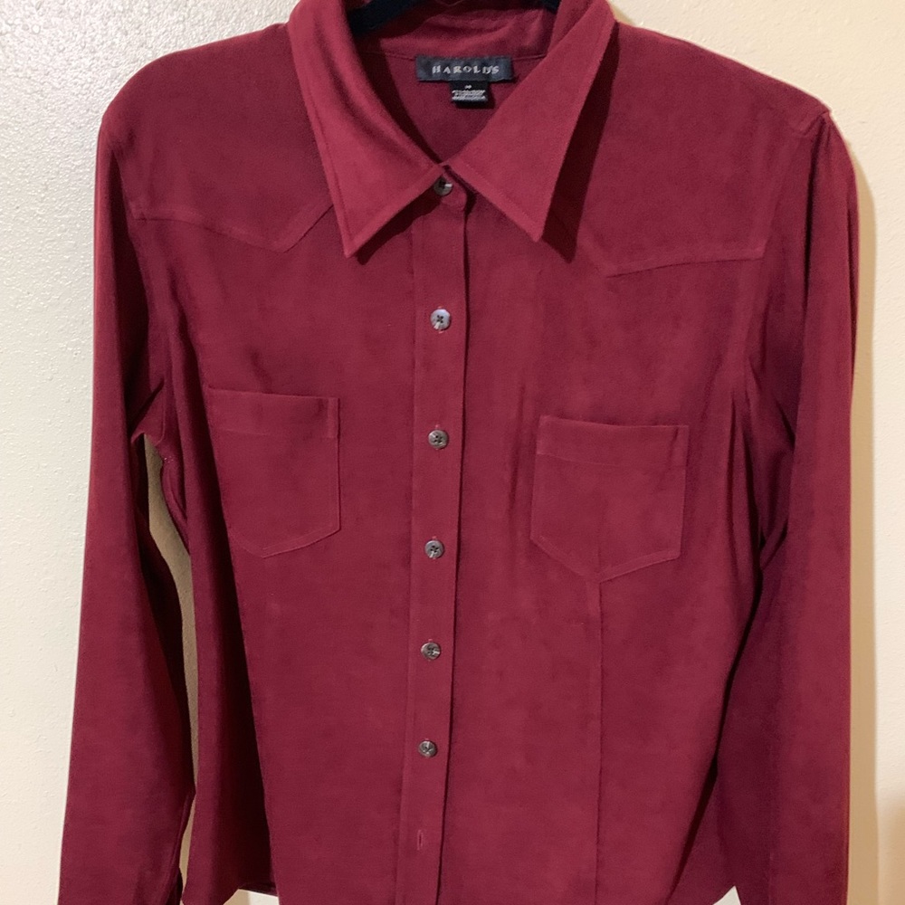 Harold’s brushed shirt. Size 14. Fits more like a 12.